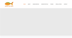 Desktop Screenshot of orangefishdesign.com